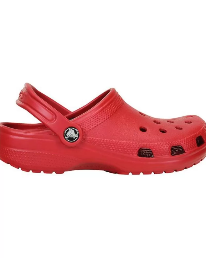 Boy CROCS Clogs-Man Flip Flops Classic U Rojo