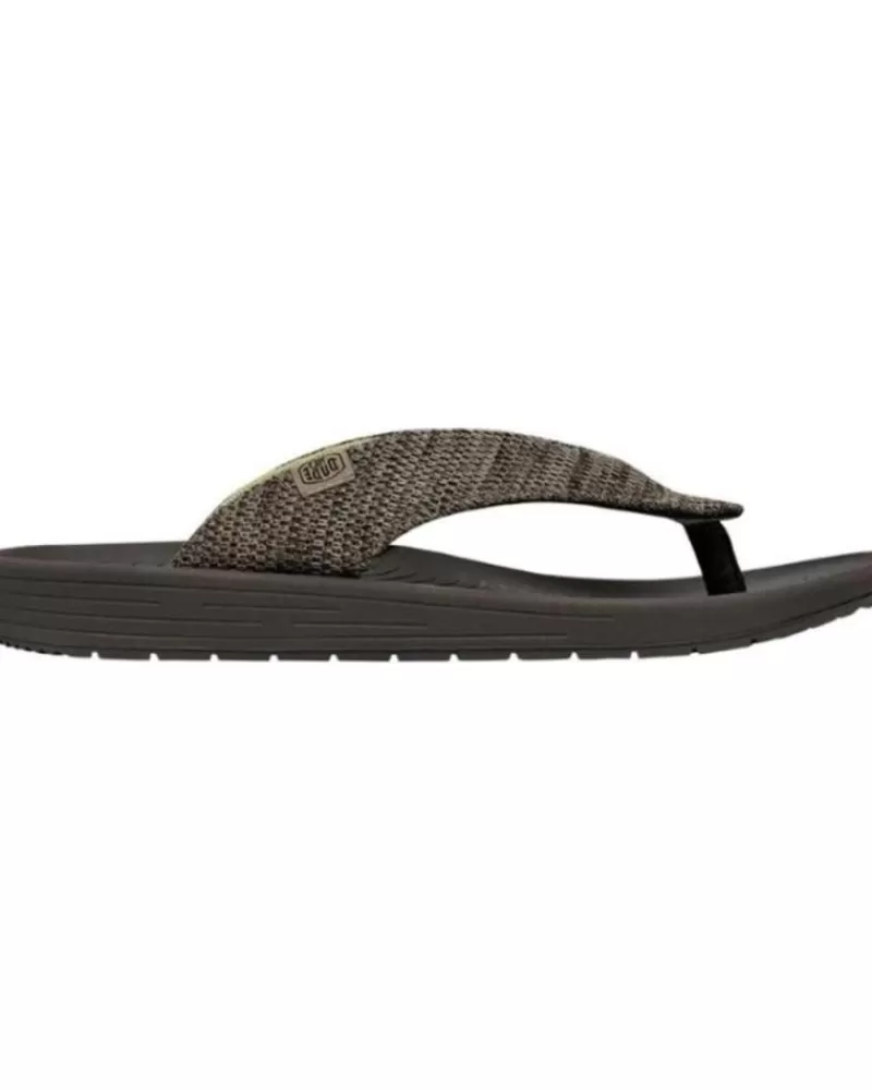 Man HEY DUDE Man Flip Flops Milo Marron