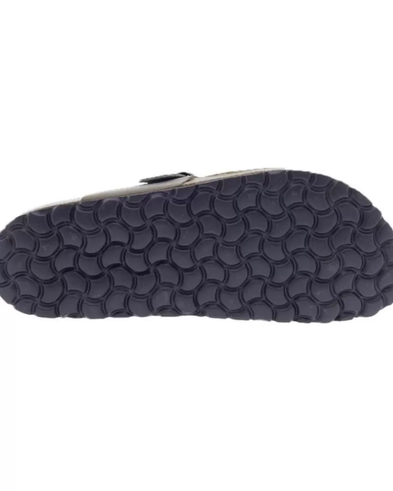 Man INTERBIOS Man Flip Flops Inter-Bios 9511 Sandalia Piel Bio Hombre Pardo