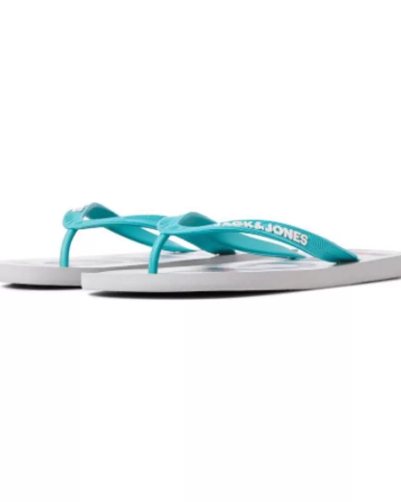 Man JACK AND JONES Man Flip Flops Chancla Logo Jackjones Gris