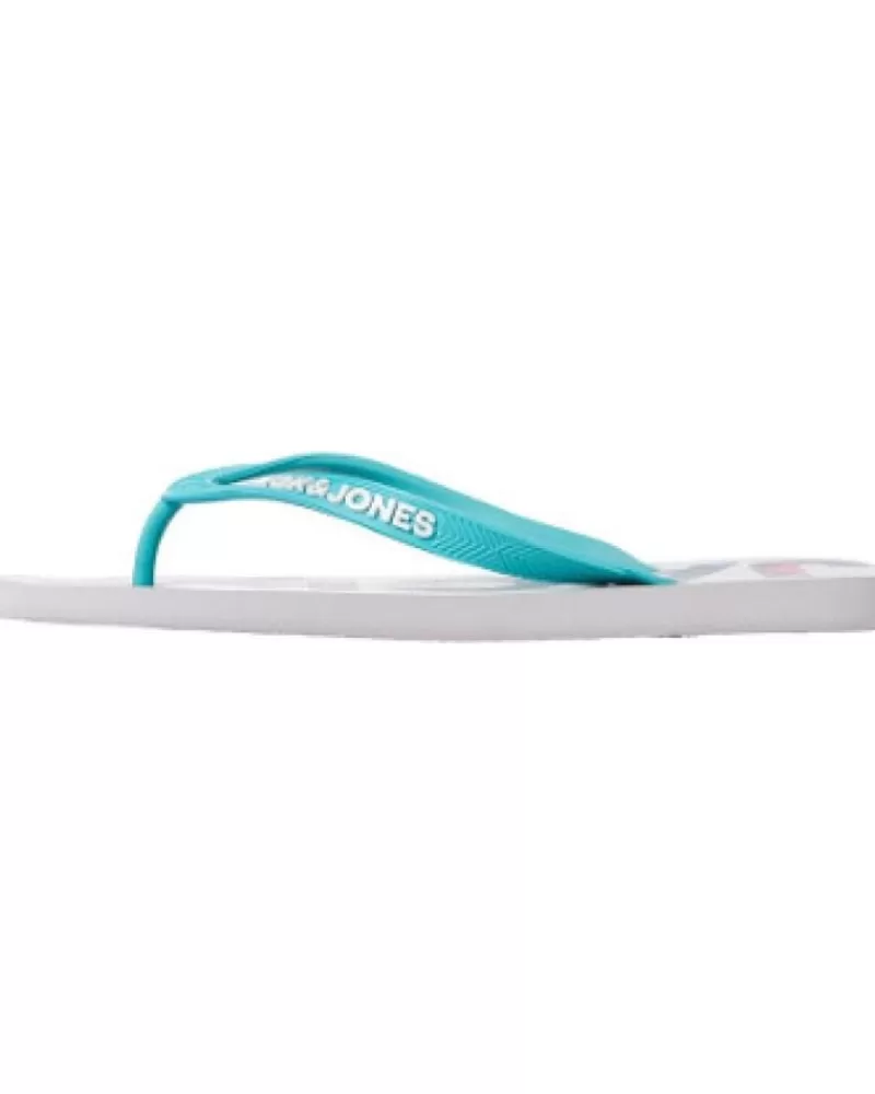 Man JACK AND JONES Man Flip Flops Chancla Logo Jackjones Gris