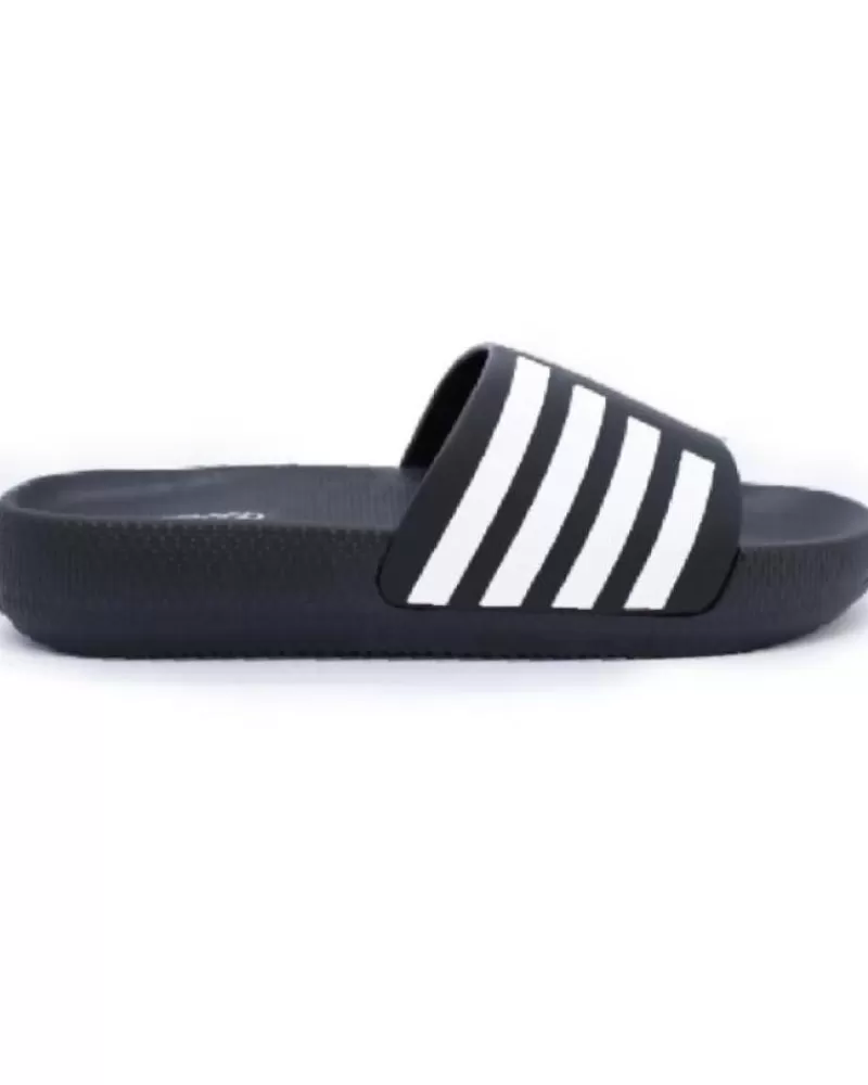 Man NICOBOCO Man Flip Flops Chancla Pala Piscina Negro