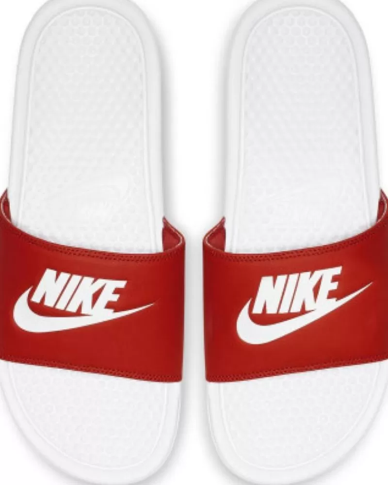 Man NIKE Man Flip Flops -Benassi 343880 Blanco