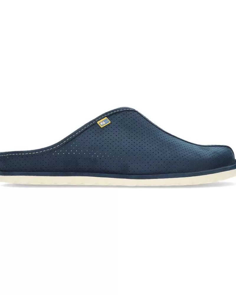 Man NORDIKAS Man Flip Flops Zapatillas Para Ir Por Casa Mo1945 Marino