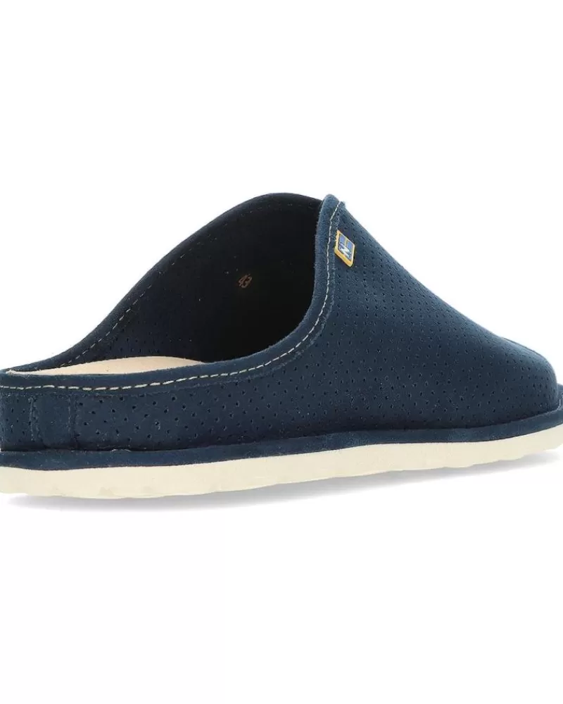 Man NORDIKAS Man Flip Flops Zapatillas Para Ir Por Casa Mo1945 Marino