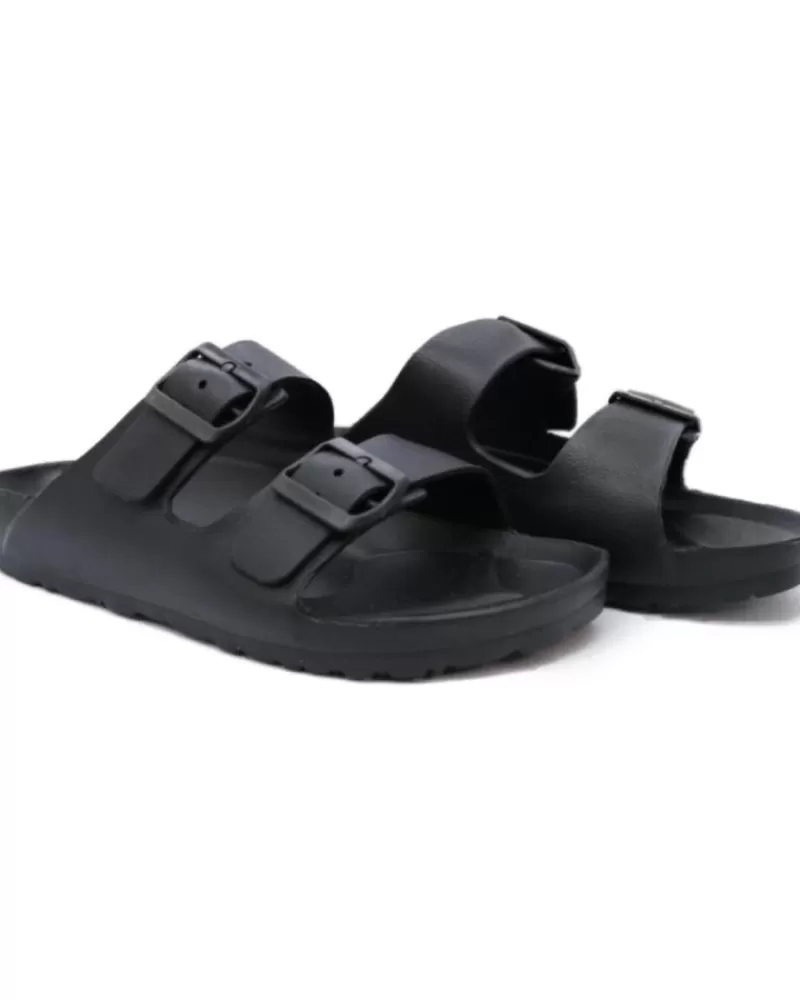 Man OTRAS MARCAS Man Flip Flops New One - Chancla Hombre Dos Hebillas Negro