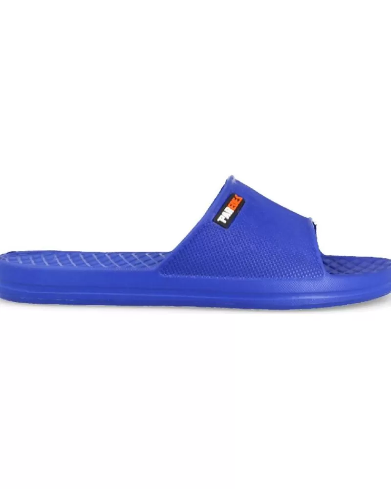 Man PAREDES Man Flip Flops Chanclas De Piscina Hombre Palos Azul Azul