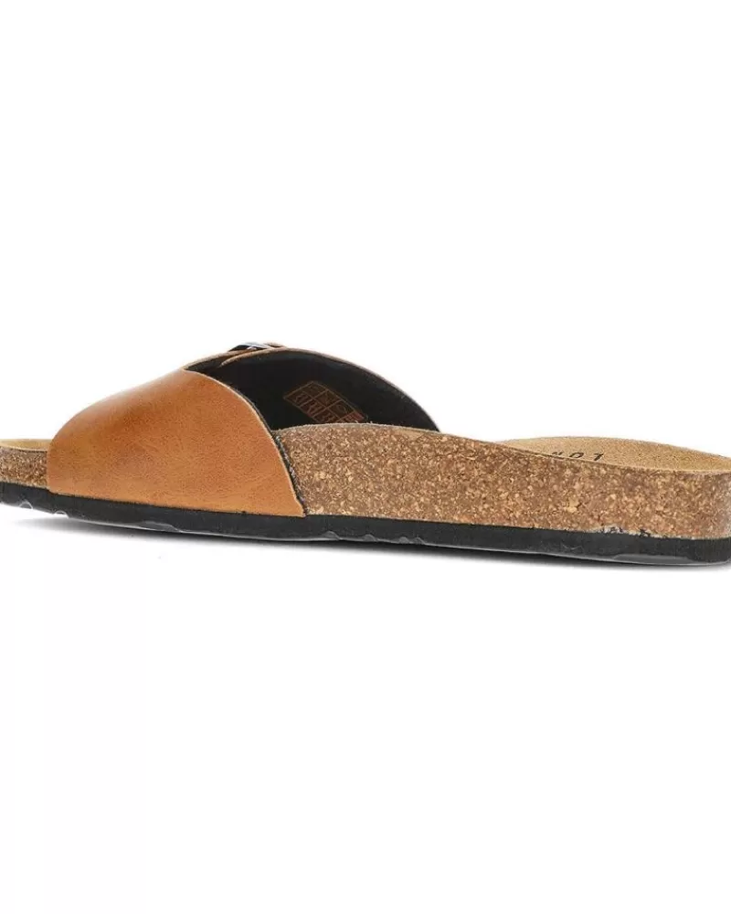 Man PEPE JEANS Man Flip Flops Chanclas Pms90107 Bio M Single Kansas Tan