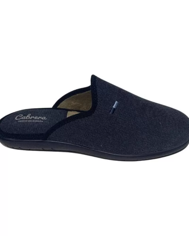 Man CABRERA Man House Slipers Pantufla Clsica Bottina Azul