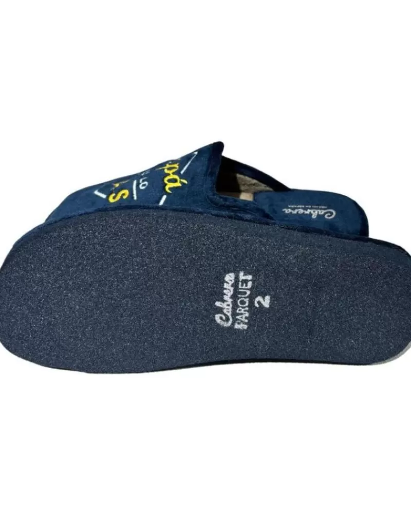 Man CABRERA Man House Slipers Pantufla Papa Eres Lo Mas Azul