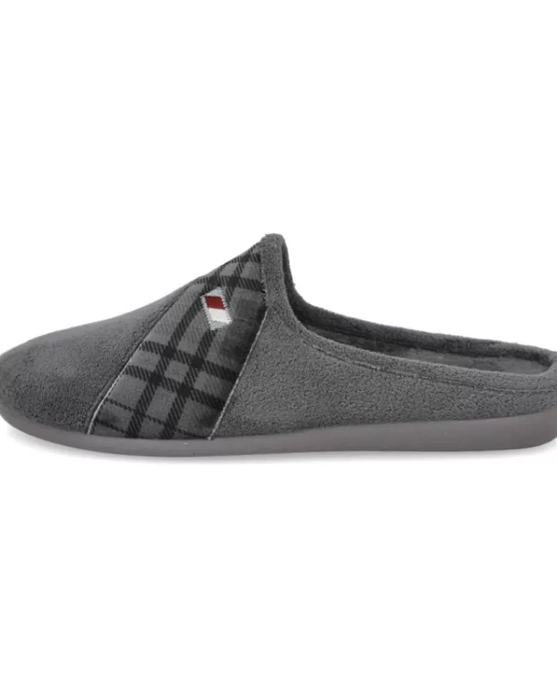 Man CALZAMUR Man House Slipers 10368 Zapatillas De Casa Hombr Gris