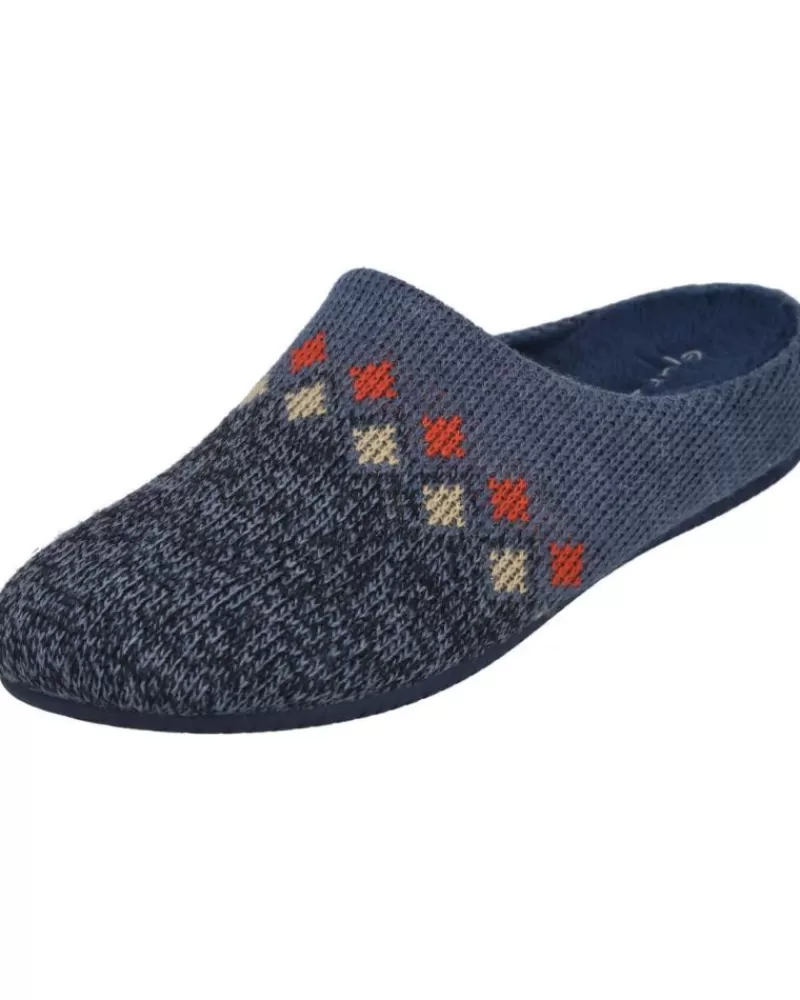 Man GARZON Man House Slipers 16300-362 Zapatillas De Casa Hom Azul