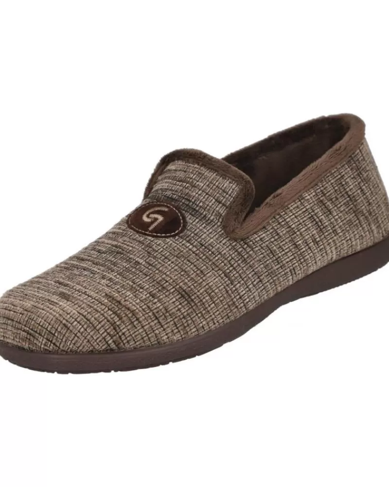 Man GARZON Man House Slipers 6501-466 Zapatillas De Casa Homb Taupe