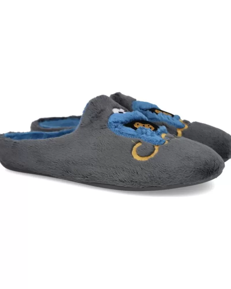 Man GARZON Man House Slipers 8352-275 Zapatillas De Casa Homb Gris