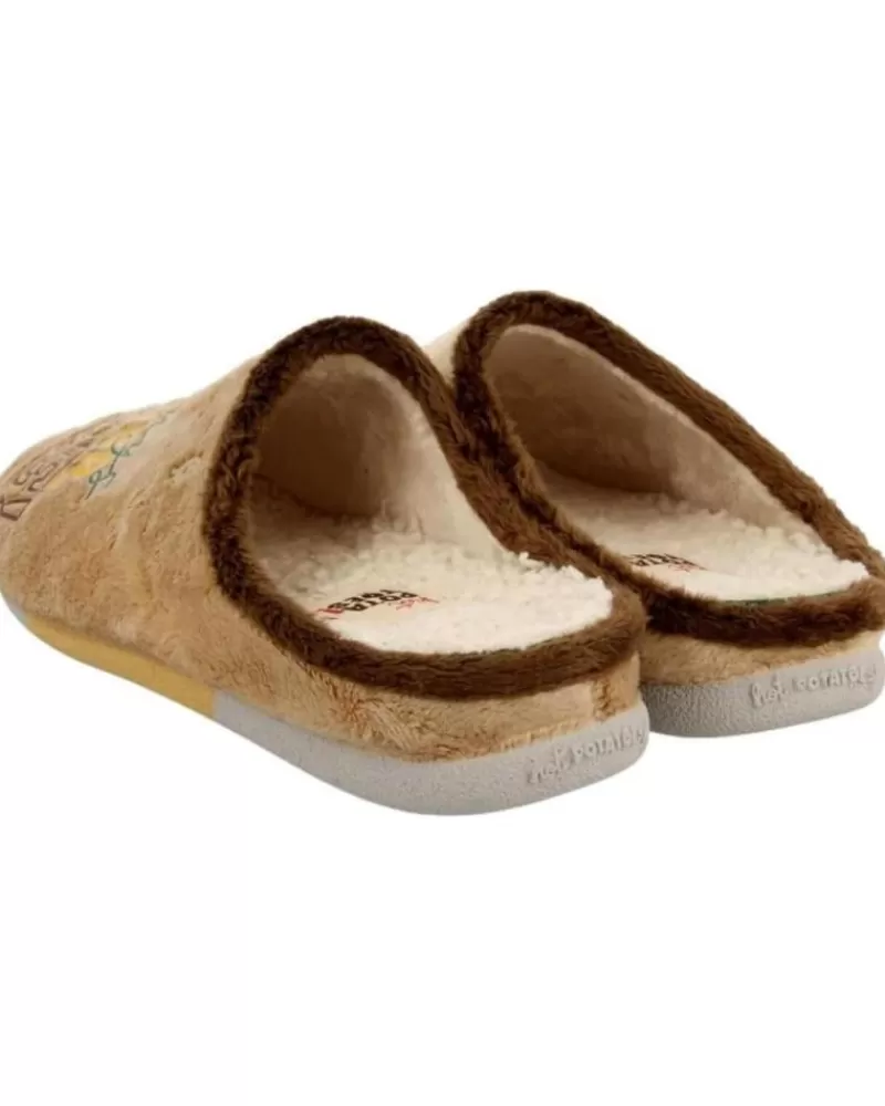 Man HOT POTATOES Man House Slipers Zapatillas Casa Hombre Golspie 70131 Marron