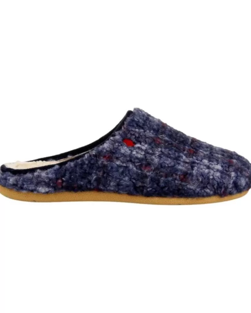Man HOT POTATOES Man House Slipers Zapatillas Casa Hombre Ramsau 70103 Azul
