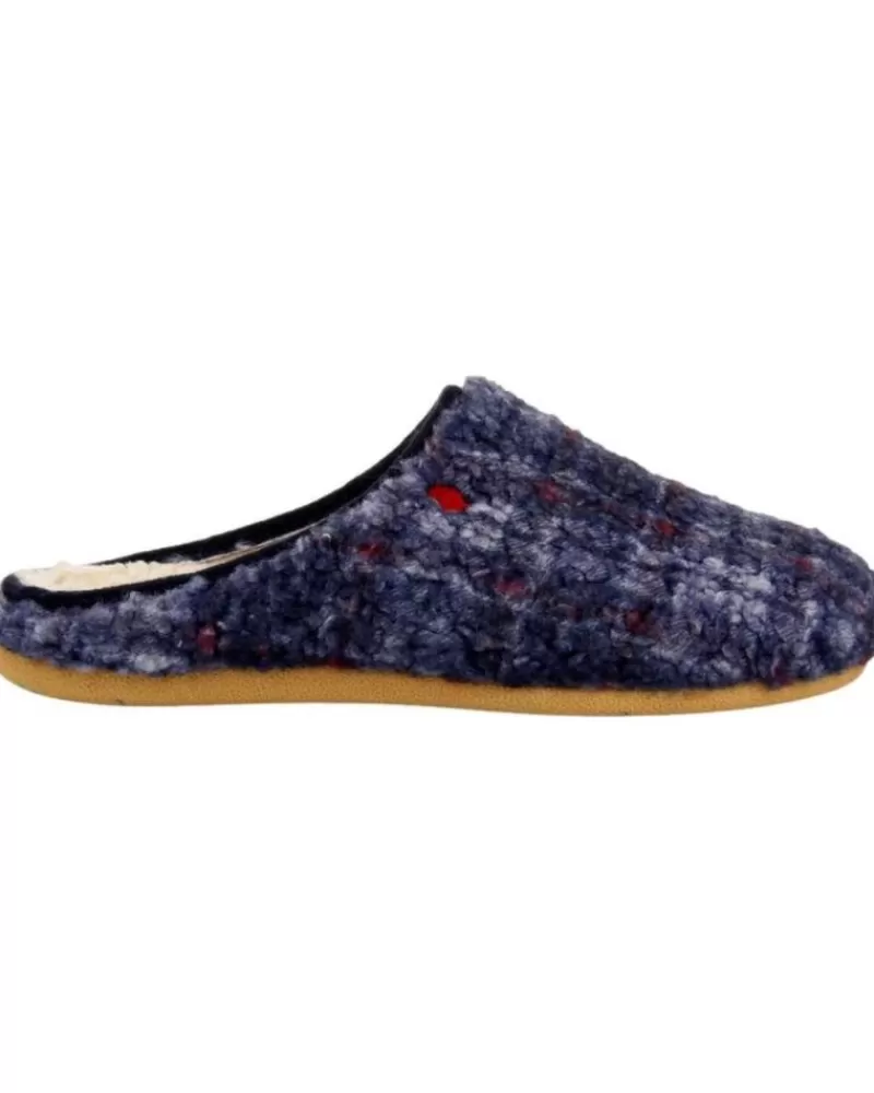 Man HOT POTATOES Man House Slipers Zapatillas Casa Hombre Ramsau 70103 Azul