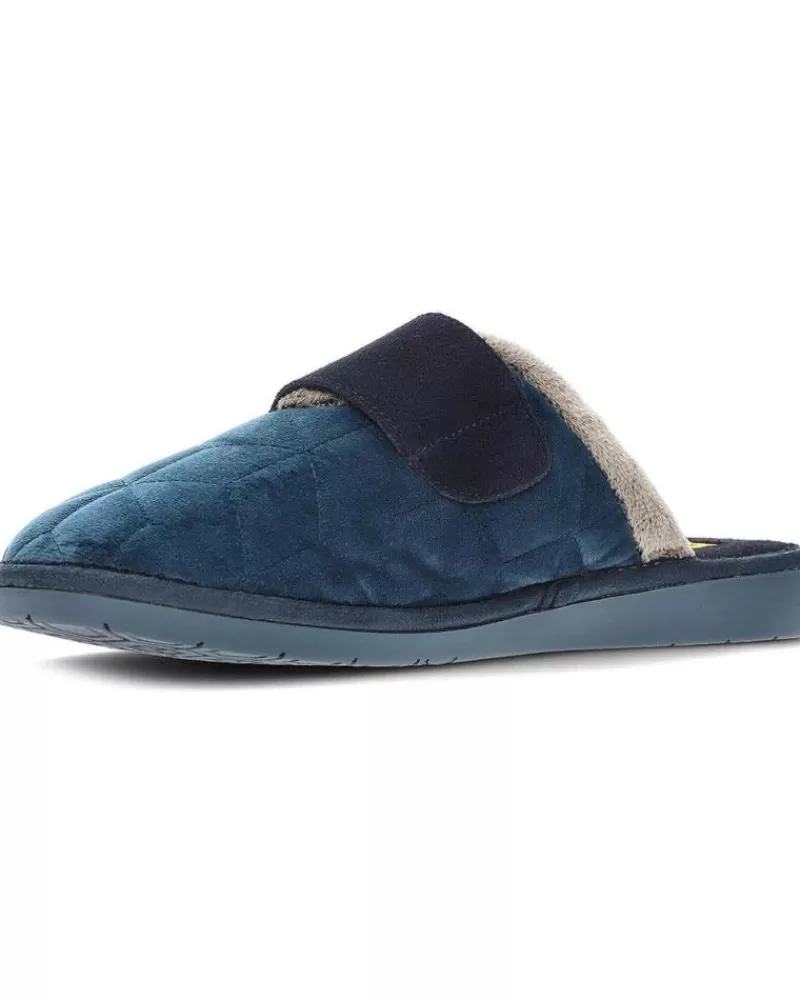 Man NORDIKAS Man House Slipers Pantuflas 7518 Top Line Cab Azul