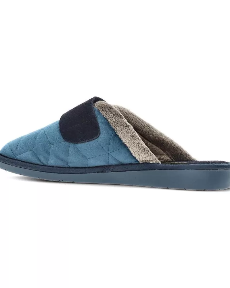 Man NORDIKAS Man House Slipers Pantuflas 7518 Top Line Cab Azul