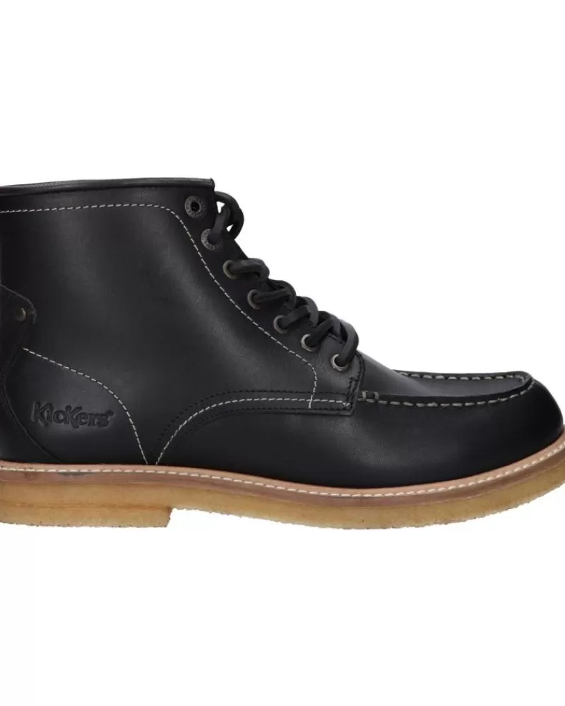 Man KICKERS Man 828961-60 Iioruzy Cr Greasy 8 Noir