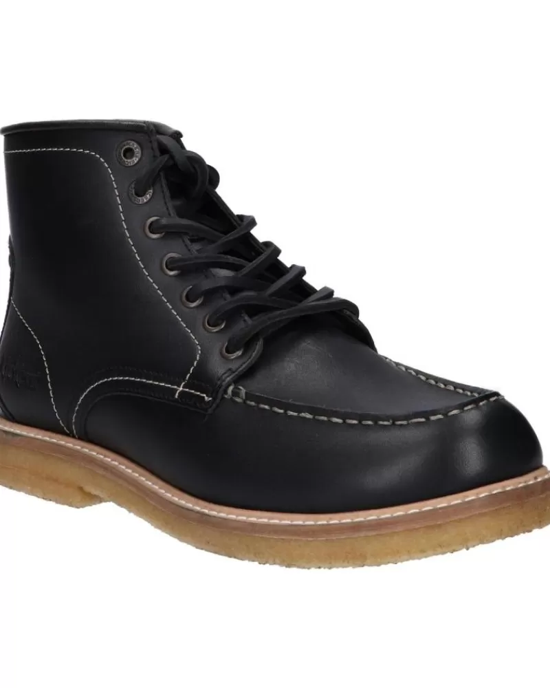 Man KICKERS Man 828961-60 Iioruzy Cr Greasy 8 Noir