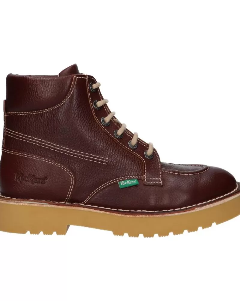 Man KICKERS Man 947341-60 Daltrey Hi 92 Marron Fonce