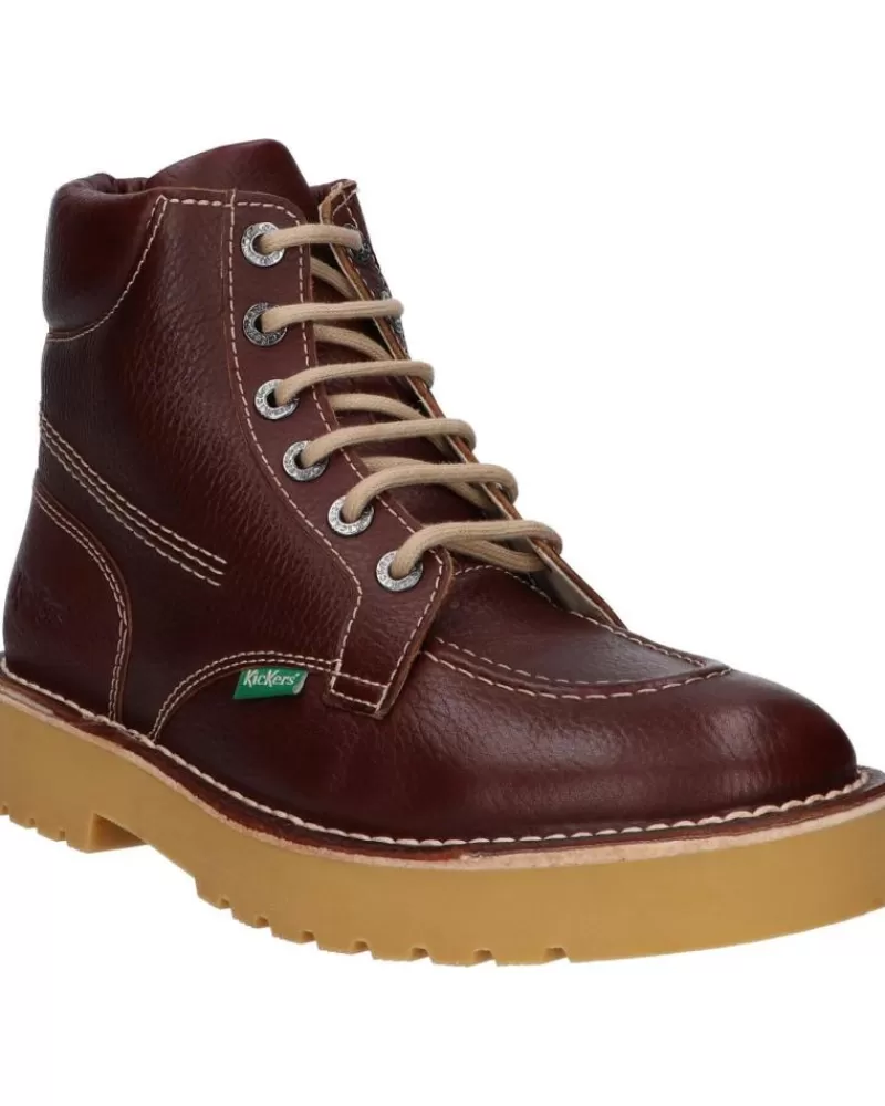 Man KICKERS Man 947341-60 Daltrey Hi 92 Marron Fonce