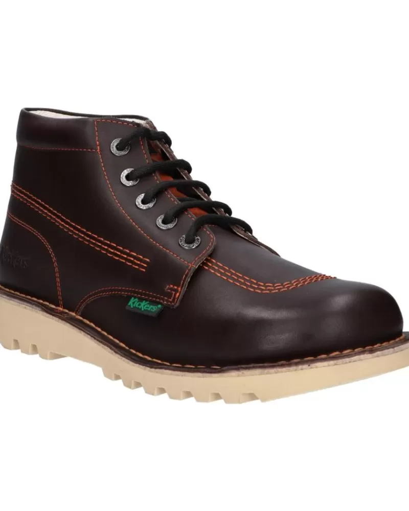 Man KICKERS Man 947380-60 Kick Hi 9 Marron