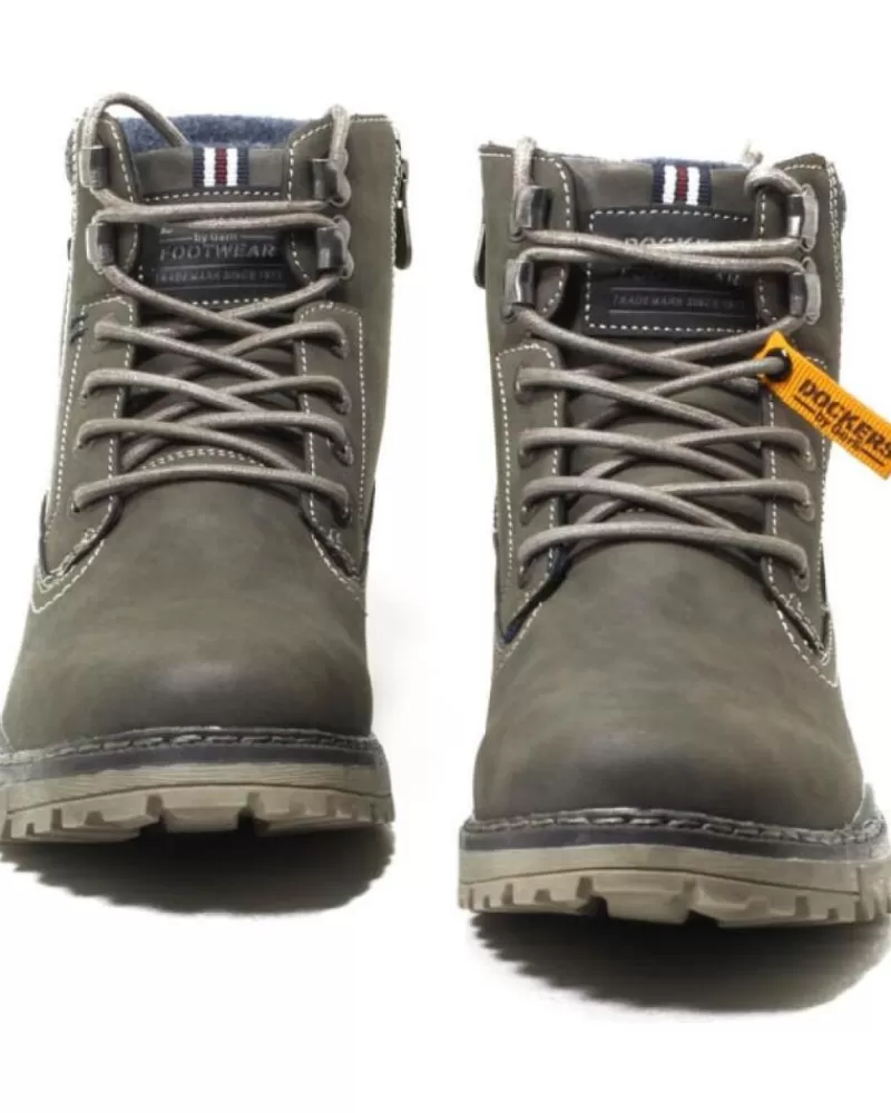 Man DOCKERS BY GERLI Man Mid Boots Docker By Gerli Modelo 47Ly001-620300 Gris