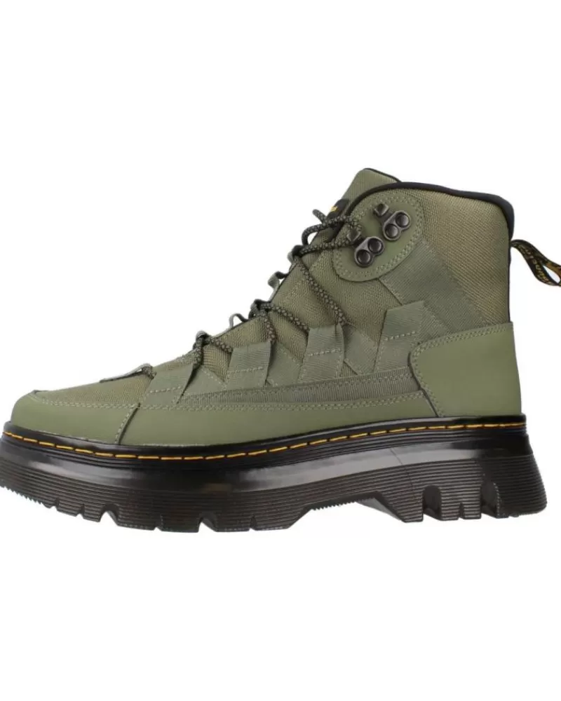 Man DR MARTENS Man Mid Boots Dm Boury Verde