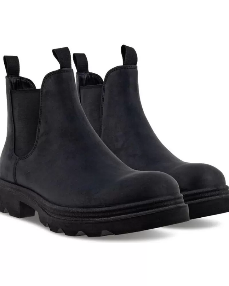 Man ECCO Man Mid Boots Botin Gore-Tex Grainer M Negro