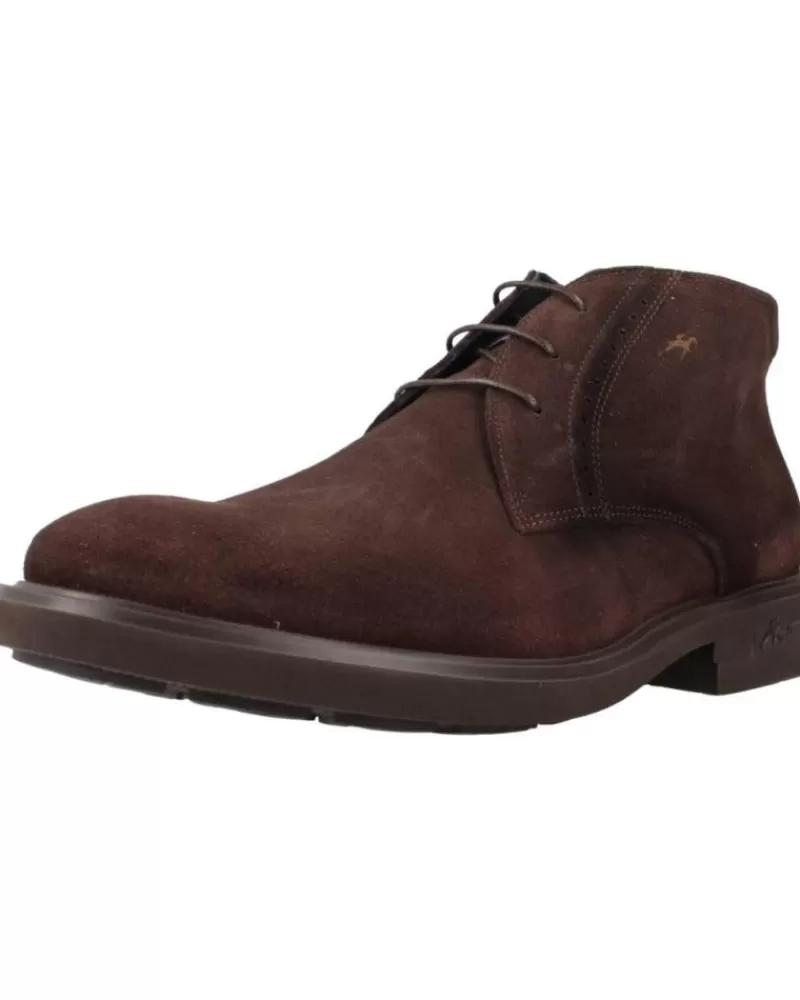Man FLUCHOS Man Mid Boots F0772 Marron
