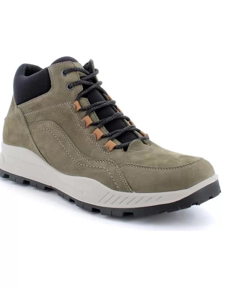 Man IGI&CO Man Mid Boots Igi&Co Bota Gore-Tex Piel Igico 46287 Marron