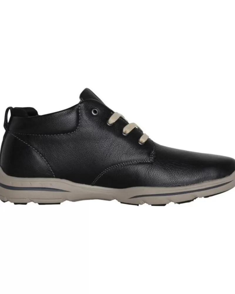 Man SKECHERS Man Mid Boots Botas Harper-Melden 64857 Negro Black