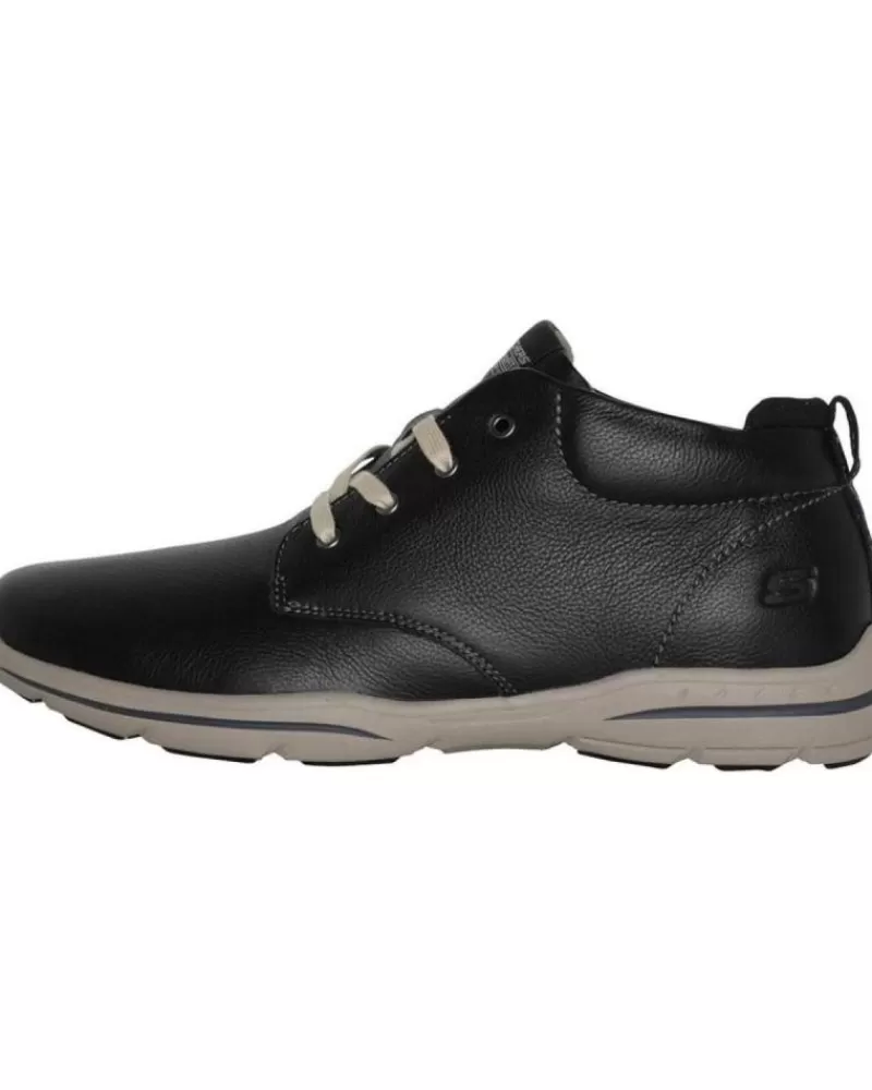 Man SKECHERS Man Mid Boots Botas Harper-Melden 64857 Negro Black