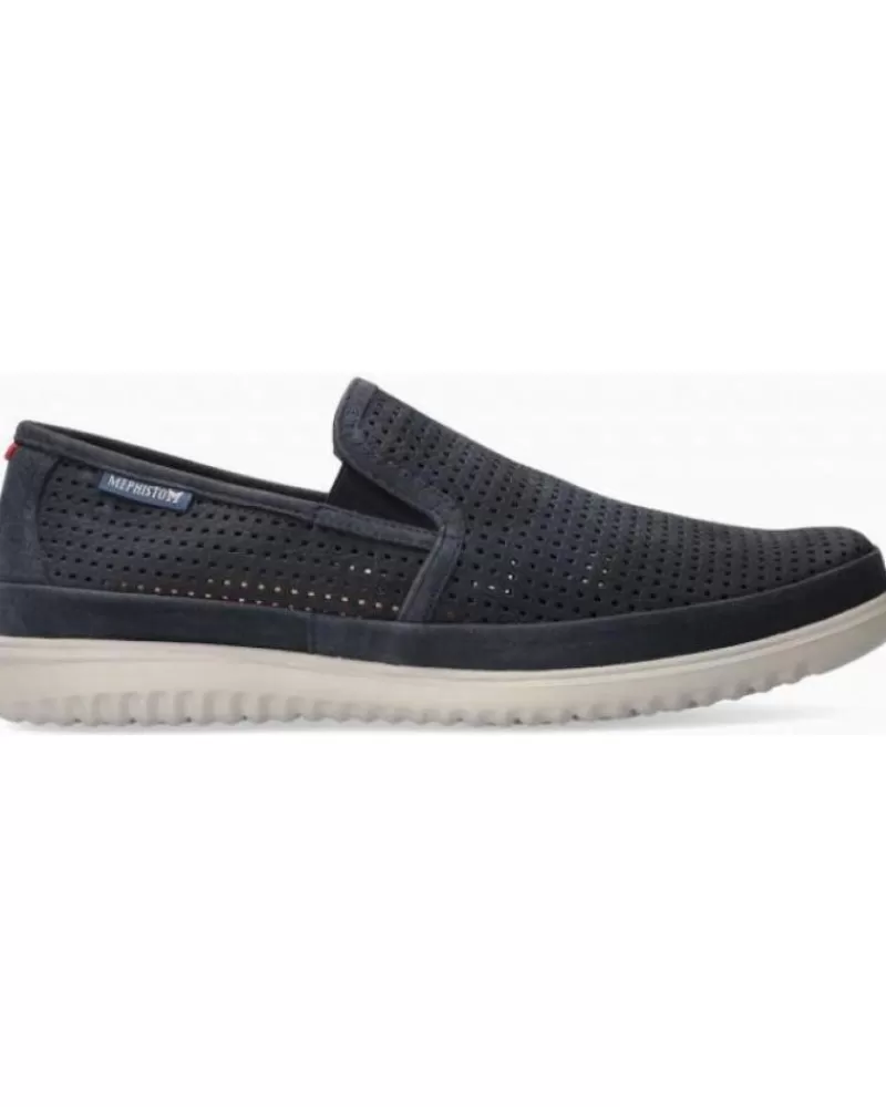 Man MEPHISTO Man Mocasines Mocasin Tiago Navy