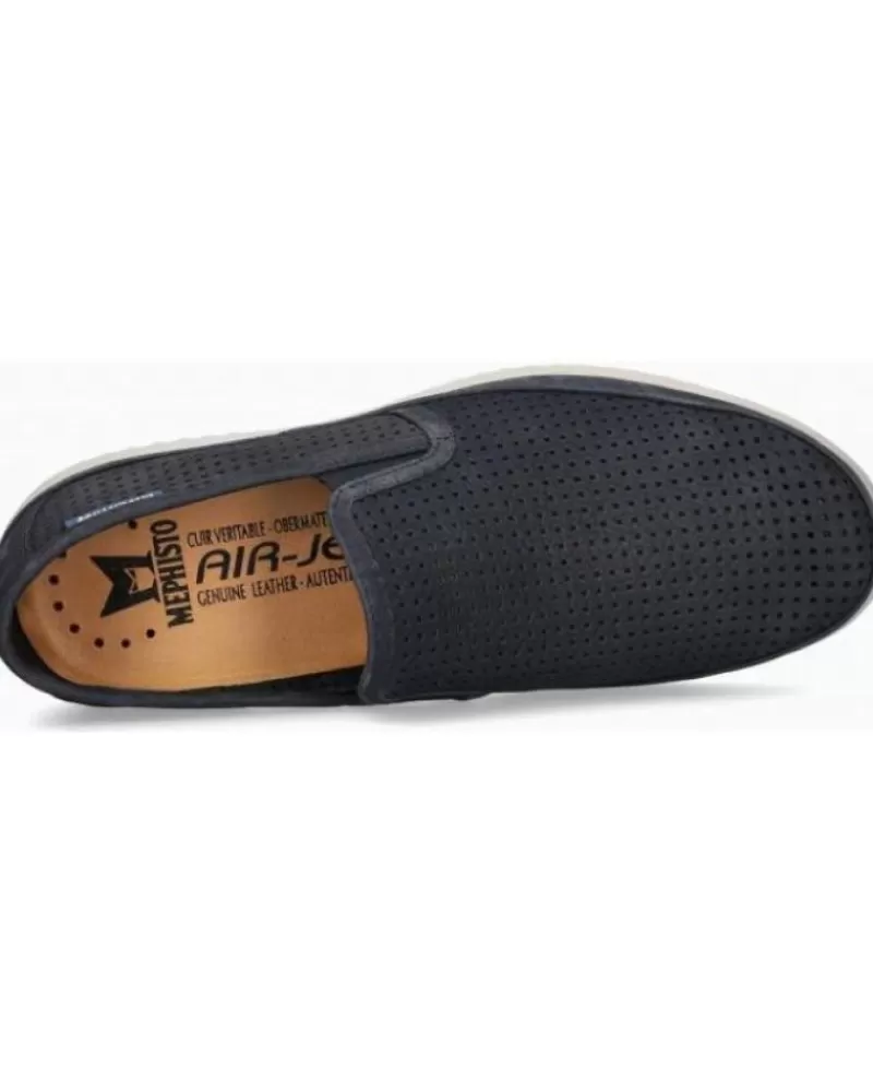 Man MEPHISTO Man Mocasines Mocasin Tiago Navy
