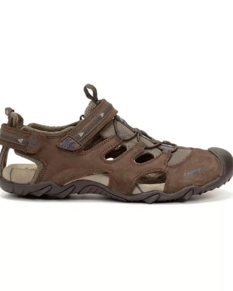 Man CHIRUCA Man Sandals -Panama 12 Marron