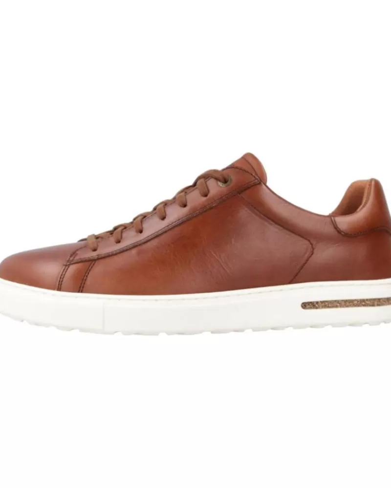 Man BIRKENSTOCK Man Shoes Bend Low Lena Marron