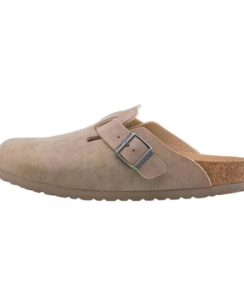 Man BIRKENSTOCK Man Shoes Zapatillas Boston Syn Desert Ve Dust Gray Taupe