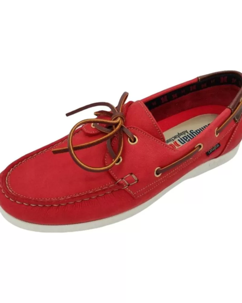 Man CALLAGHAN Man Shoes Nautico 51600 De Rojo