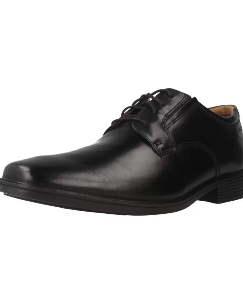 Man CLARKS Man Shoes Tilden Plain Negro