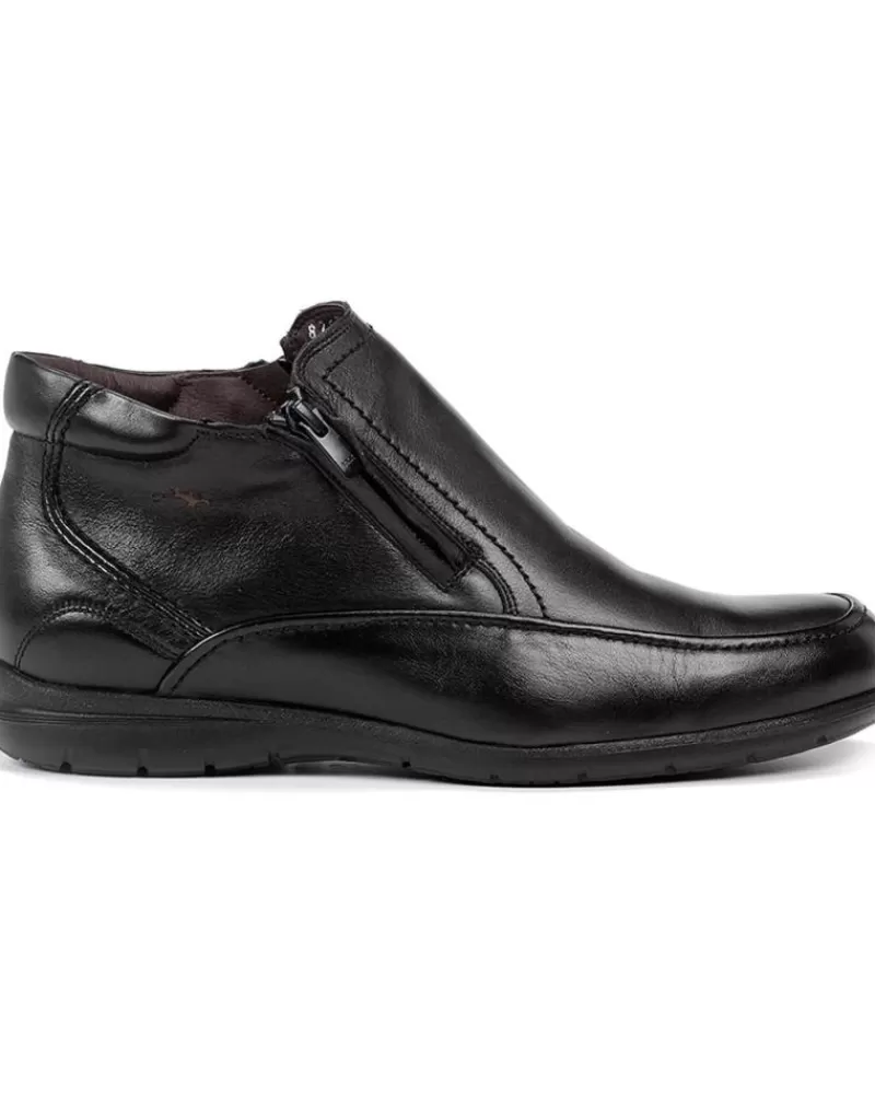 Man FLUCHOS Man Shoes Botines Luca 87830 Negro