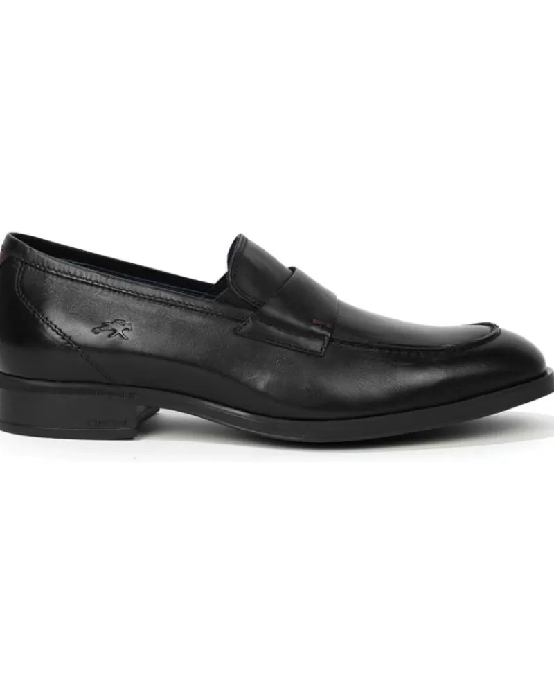 Man FLUCHOS Man Shoes Mocasines F1890 Negro
