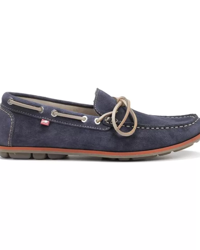 Man FLUCHOS Man Shoes Nautico Evoke Zafiro De Azul