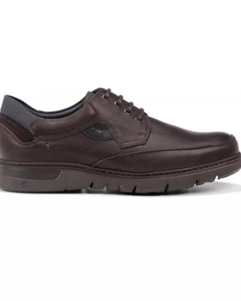 Man FLUCHOS Man Shoes Zapatos De Sport F0248 Cuero Marron