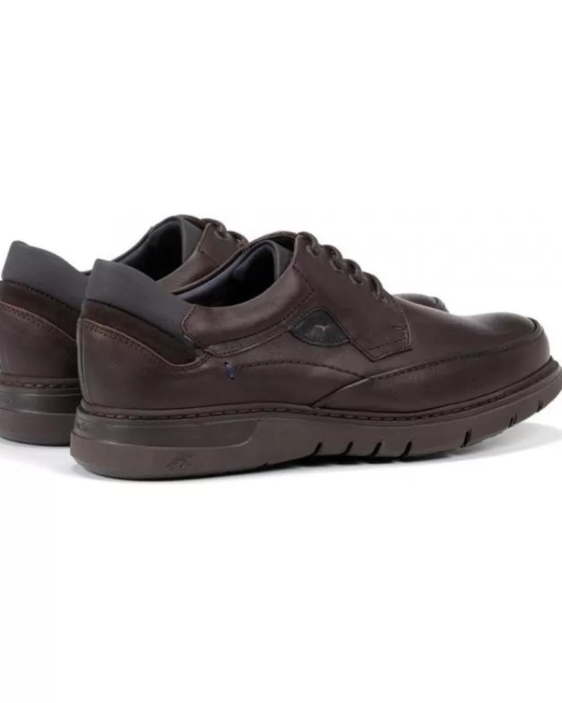 Man FLUCHOS Man Shoes Zapatos De Sport F0248 Cuero Marron
