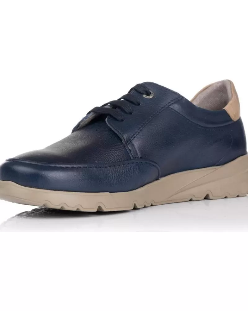 Man FLUCHOS Man Shoes Zapatos De Sport F1460 Marino Azul