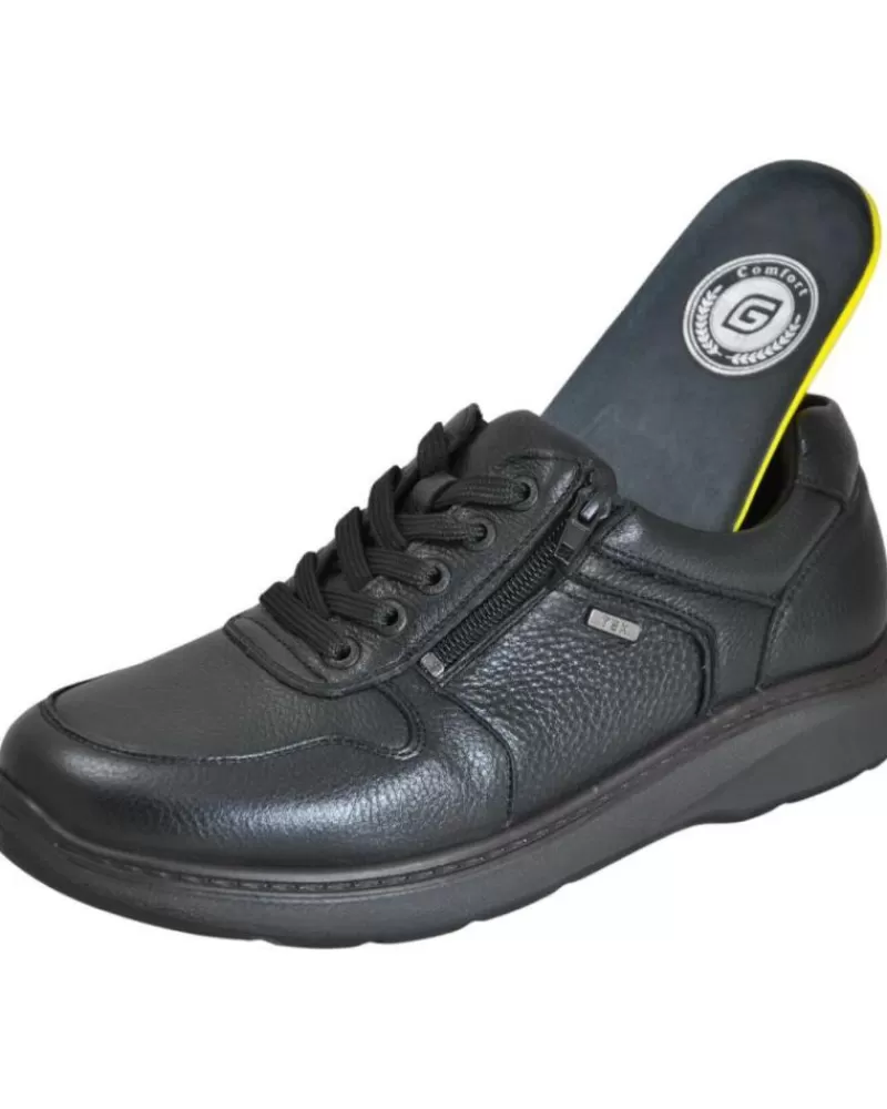 Man G COMFORT Man Shoes G Confort- Zapato Estilo Deportivo Hombre Cordon Y Remalle Schwarz-Black