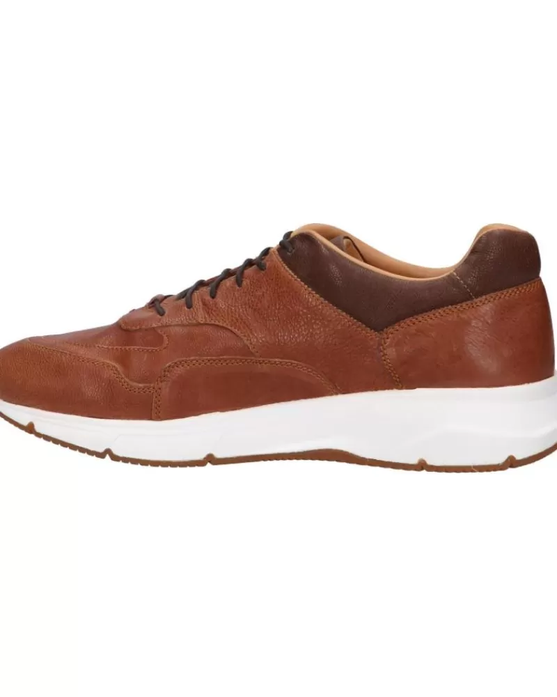 Man GEOX Man Shoes U16Czc 00046 U Radente C6520 Lt Brown-Chocolate